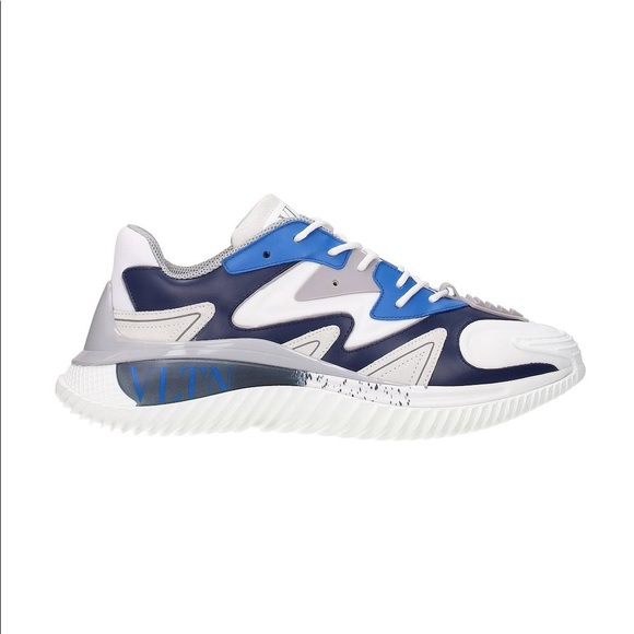 VALENTINO GARAVANIValentino Garavani Sneakers Men Fabric White Blue